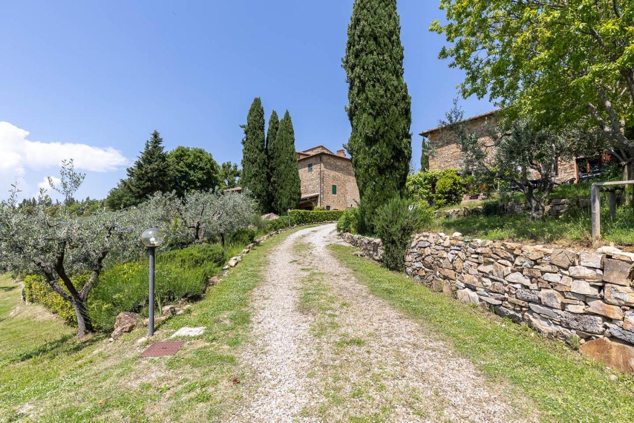 Borgo Nel Chianti Istrice Con Piscina Tennis E Wifi Castellina in Chianti Exterior foto